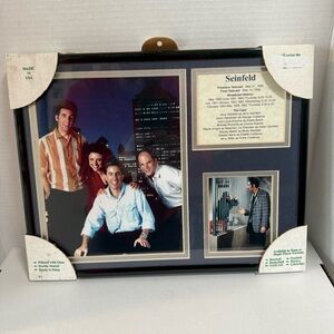 Legends Never Die ""Seinfeld Framed Photo Collage